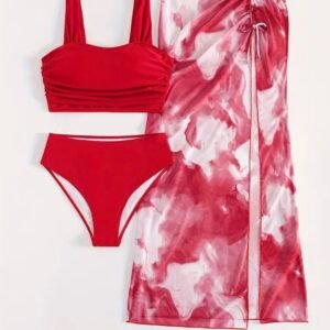 Red Bikini Set