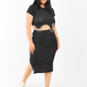Black Elegant Two-Piece