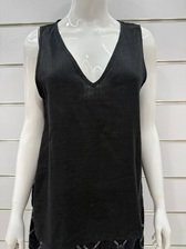 Black Sleeveless Blouse