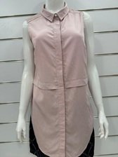 Sleeveless Cashmere Top